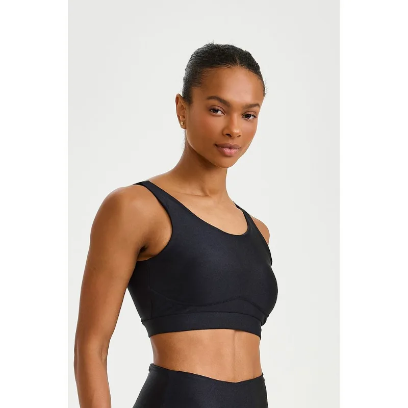 TOP CROPPED ADAPTIV PRETO CAJUBRASIL P