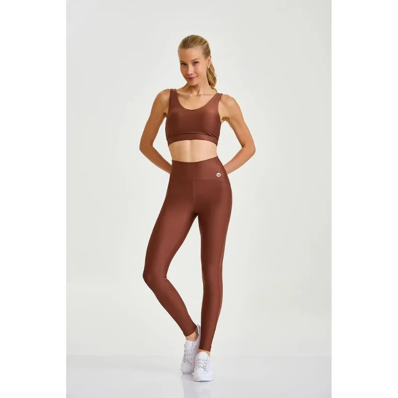 LEGGING ESSENCIAL CÓS INVISÍVEL MARROM CAPUCCINO CAJUBRASIL LEGGING ESSENCIAL CÓS INVISÍVEL MARROM CAPUCCINO-P - CAJU BRASIL