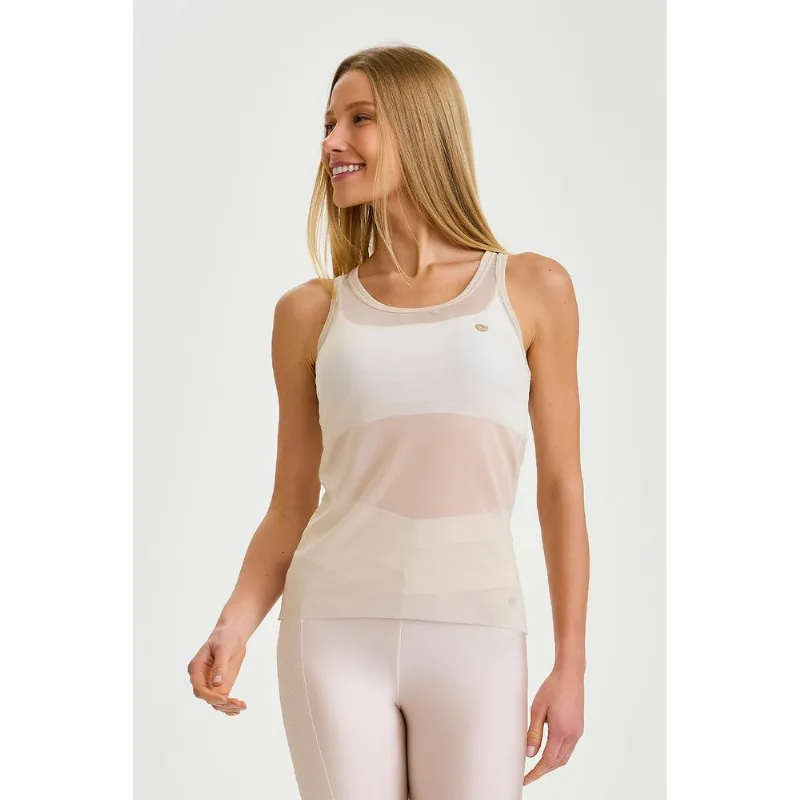 REGATA TULE OFF WHITE CAJUBRASIL - P