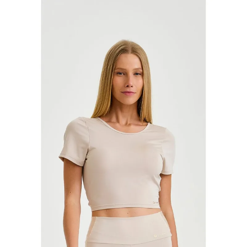 CROPPED BLOCKSUNDRY TORCIDO NAS COSTAS OFF WHITE CAJUBRASIL M