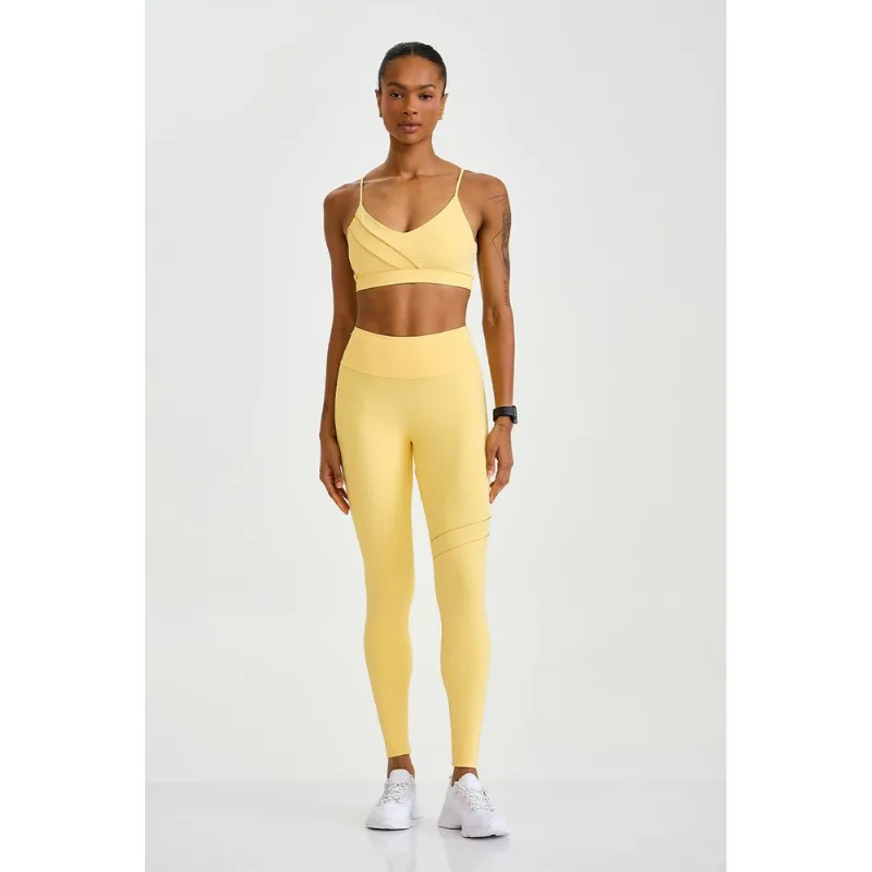 LEGGING NY ESPORTIVA AMARELO PÓLEN CAJUBRASIL P