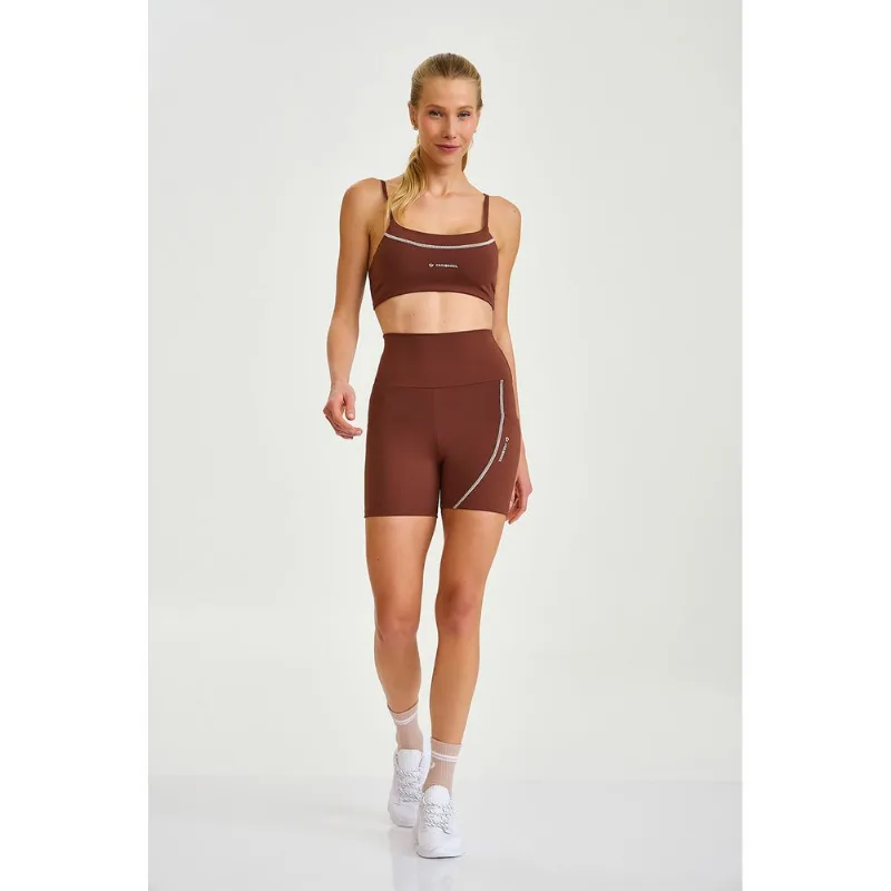 SHORT NY COM BOLSO MARROM CAPUCCINO CAJUBRASIL P