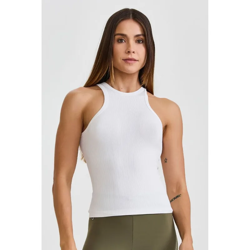 REGATA SEM COSTURA BRANCO CAJUBRASIL REGATA SEM COSTURA BRANCO-GG