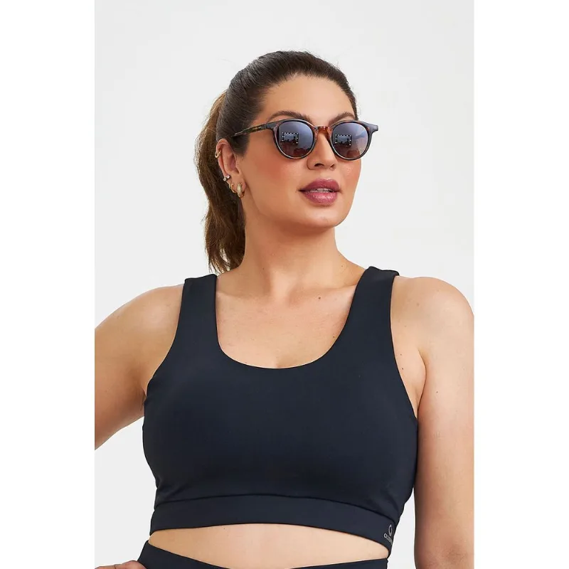 TOP ADAPTIV PLUS SIZE CLASSICO PRETO CAJUBRASIL - P1