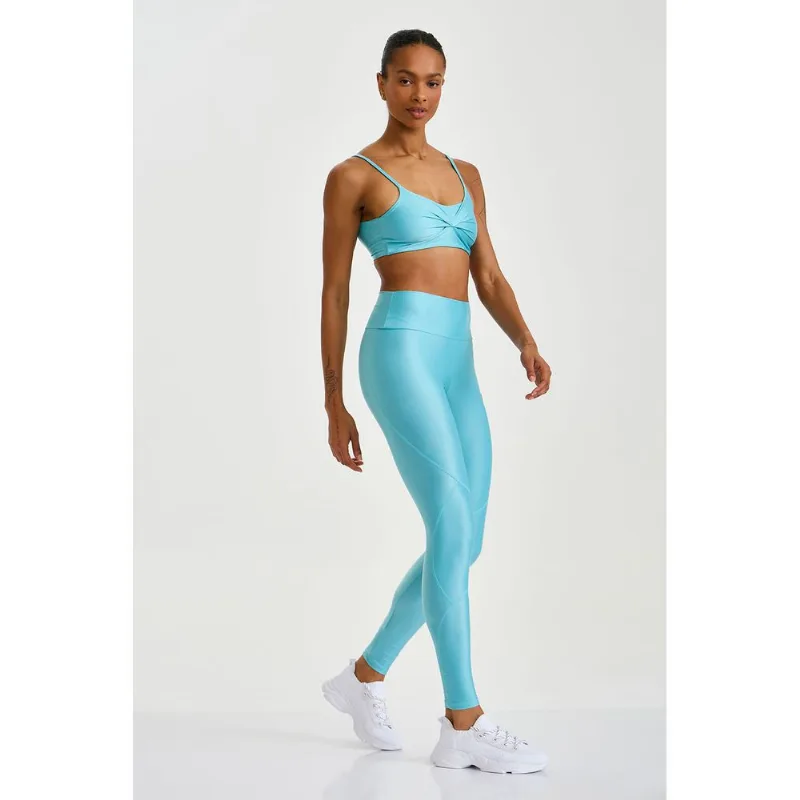 LEGGING ATLETIKA RECORTES CLASSICA AZUL TURQUESA CAJUBRASIL - P