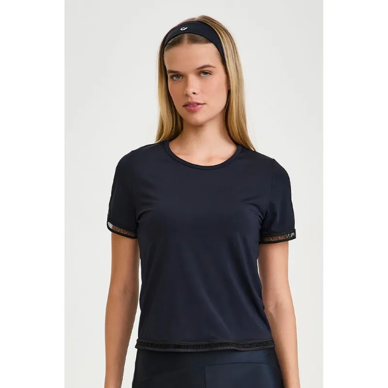 BLUSA UV COM DETALHE NA MANGA PRETO CAJUBRASIL G