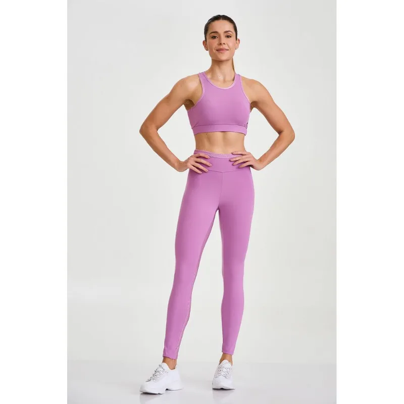 LEGGING NP DETALHE GLOW LILÁS MELISSA CAJUBRASIL P