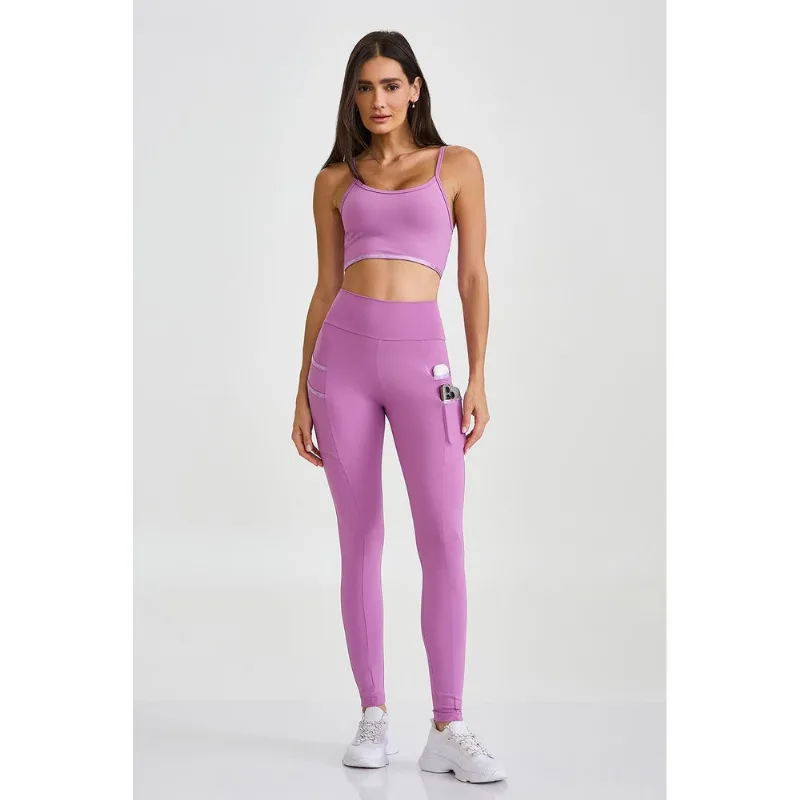 LEGGING NP ESPORTIVA 4 BOLSOS LILÁS MELISSA CAJUBRASIL GG