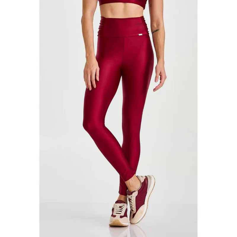 LEGGING ENERGY FRANZIDA CÓS VERMELHO CARMIM CAJUBRASIL M
