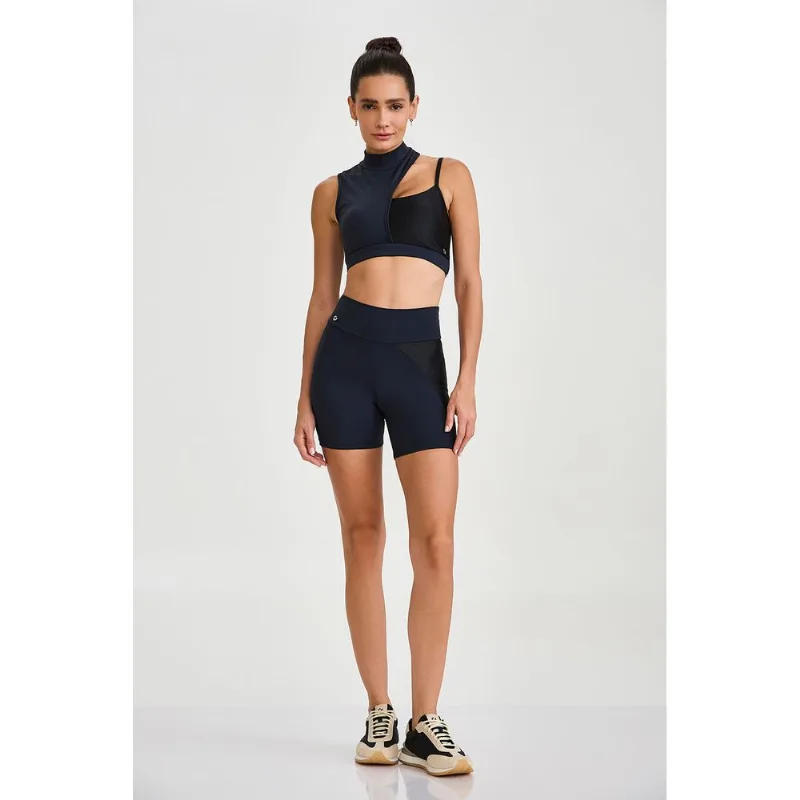 SHORT NP RECORTE LATERAL PRETO CAJUBRASIL M