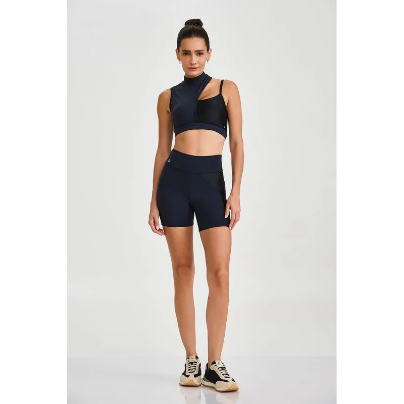 SHORT NP RECORTE LATERAL PRETO CAJUBRASIL G