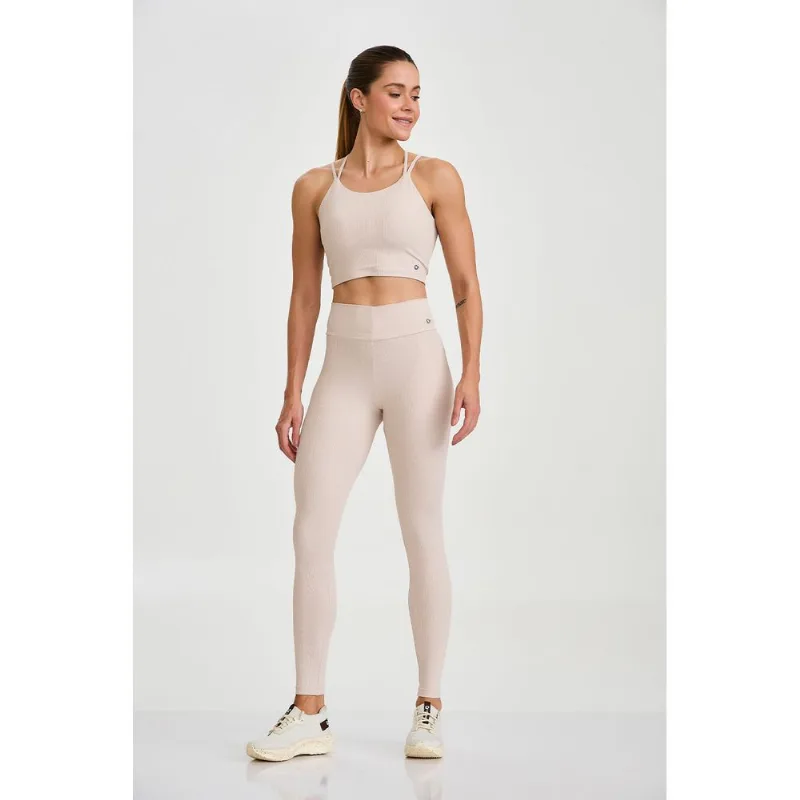 LEGGING CANELADA EMPINA BUMBUM OFF WHITE CAJUBRASIL - M