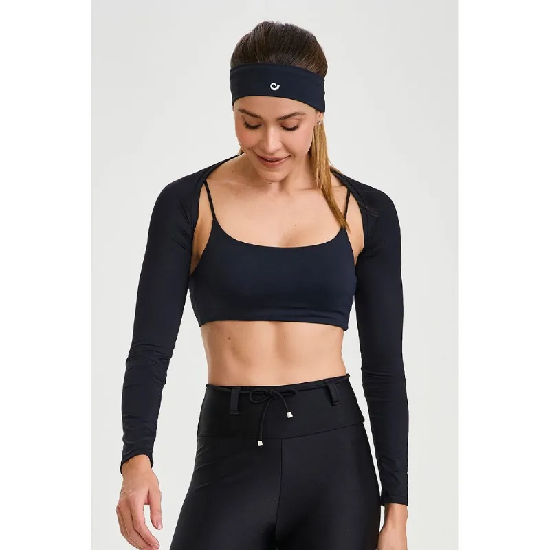 BOLERO COM PROTEÇÃO SOLAR PRETO U CAJUBRASIL BOLERO COM PROTEÇÃO SOLAR PRETO U
