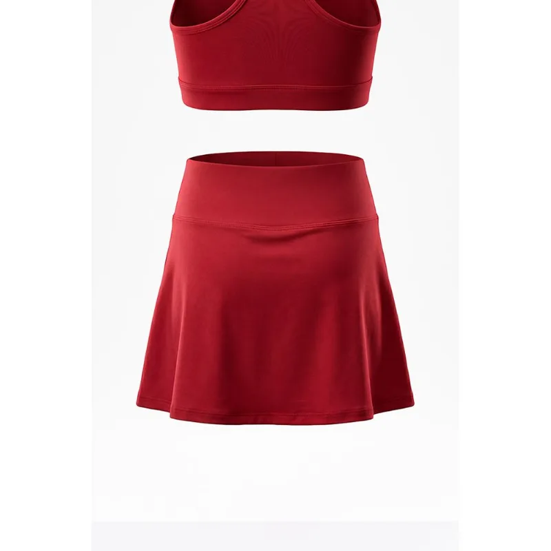SHORT SAIA INFANTIL VERMELHO CARMIM 8