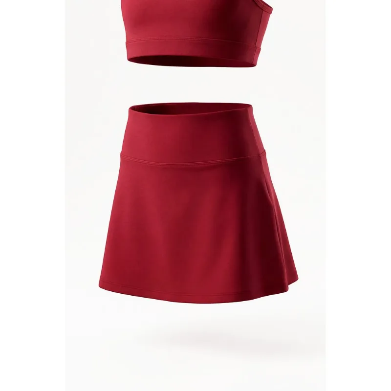 SHORT SAIA INFANTIL VERMELHO CARMIM 14