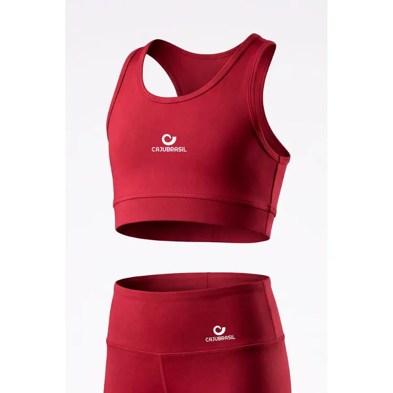 TOP TD INFANTIL VERMELHO CARMIM 10