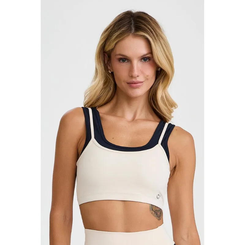 TOP SOBREPOSIÇÃO COM PROTEÇÃO SOLAR OFF WHITE CAJUBRASIL TOP SOBREPOSIÇÃO COM PROTEÇÃO SOLAR OFF WHITE M