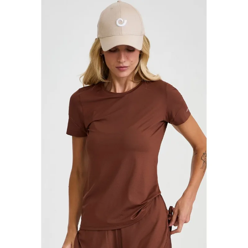 BLUSA SECAGEM RÁPIDA MARROM CAPUCCINO CAJUBRASIL BLUSA SECAGEM RÁPIDA MARROM CAPUCCINO G