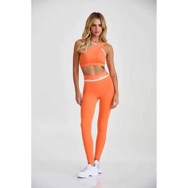 LEGGING ADAPTIV BOLSO CÓS LARANJA FLOW CAJUBRASIL LEGGING ADAPTIV BOLSO CÓS LARANJA FLOW G