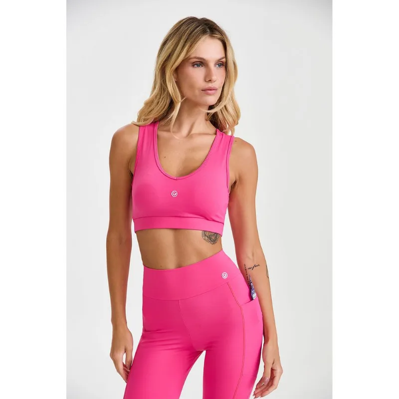 TOP ESPORTIVO SUSTENTAÇÃO ROSA OLINDA CAJUBRASIL TOP ESPORTIVO SUSTENTAÇÃO ROSA OLINDA M