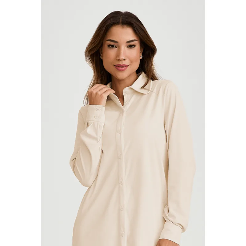 CAMISA PROTEÇÃO SOLAR OFF WHITE M