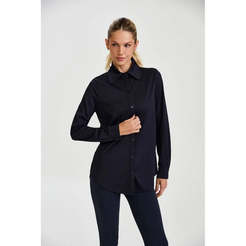 CAMISA PROTEÇÃO SOLAR PRETO P