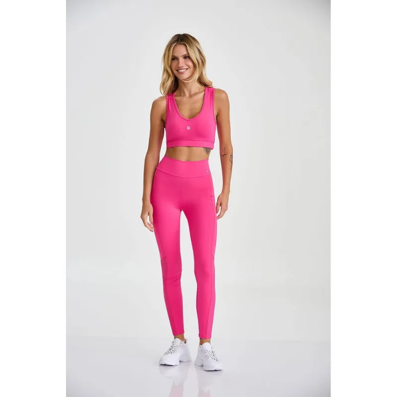 LEGGING ESPORTIVA COM BOLSO ROSA OLINDA CAJUBRASIL LEGGING ESPORTIVA COM BOLSO ROSA OLINDA M