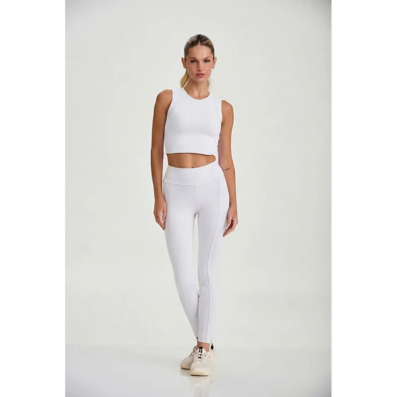 LEGGING ADAPTIV COM COMPRESSÃO BRANCO CAJUBRASIL LEGGING ADAPTIV COM COMPRESSÃO BRANCO M