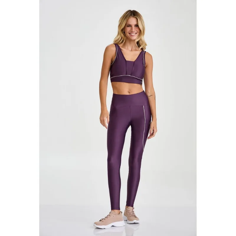 LEGGING ATLETIKA CÓS INVISIVEL DUPLO BOLSO PARA CORRIDA ROXO FIGO CAJUBRASIL LEGGING ATLETIKA CÓS INVISIVEL DUPLO BOLSO PARA CORRIDA ROXO FIGO P
