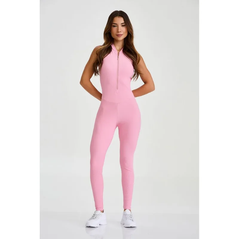 MACACÃO ALTA COMPRESSÃO ROSA BALLERINA P