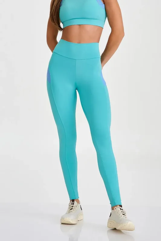 LEGGING NP ADAPTIV EMPINA BUMBUM COM BOLSO / VERDE MARINA / M