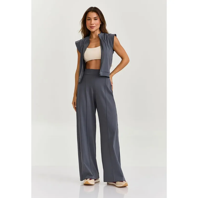 CALÇA ATHLEISURE CAJUBRASIL CINZA CARBOX CAJUBRASIL - G