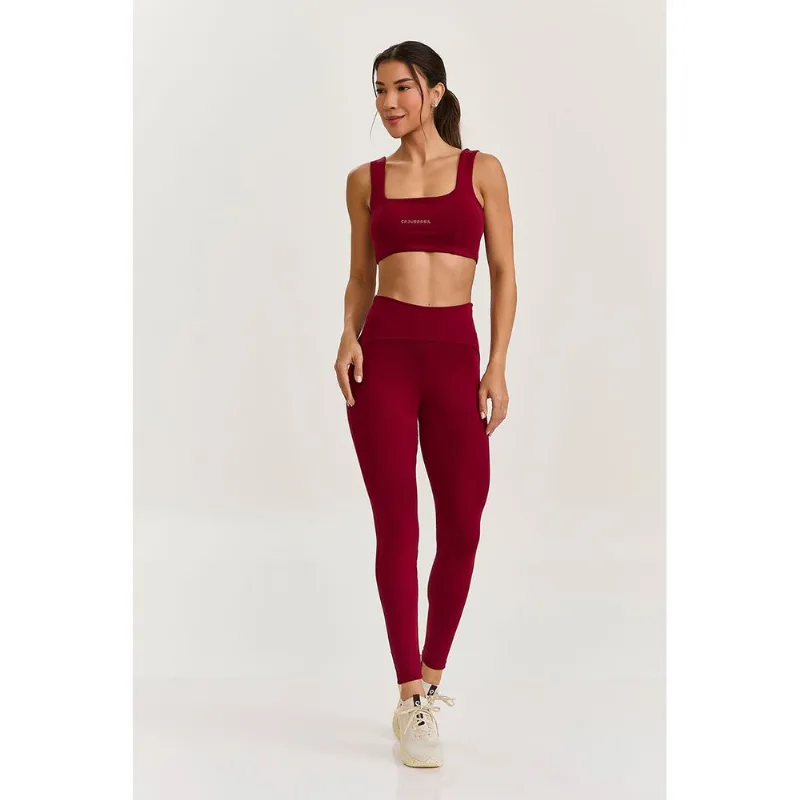 LEGGING HERO CAJUBRASIL VERMELHO CARMIM CAJUBRASIL - M
