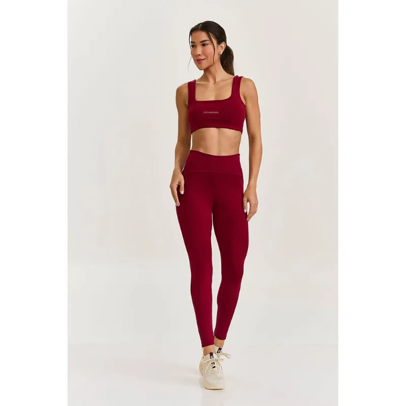 LEGGING HERO CAJUBRASIL VERMELHO CARMIM CAJUBRASIL - G