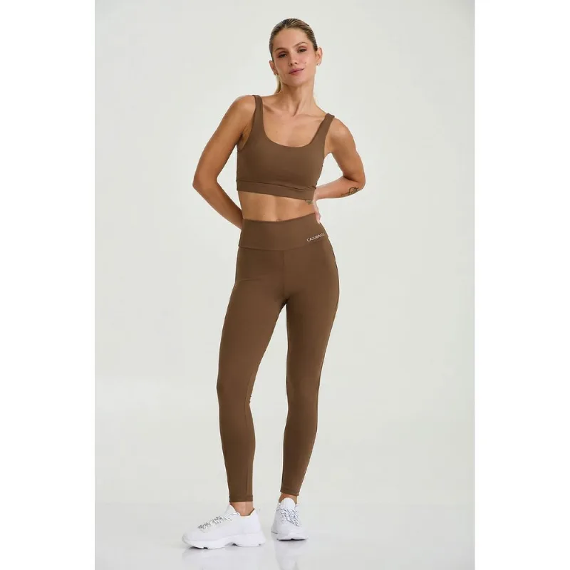 LEGGING LIPO SENSE CAJU MARROM MASCAVO CAJUBRASIL - PP