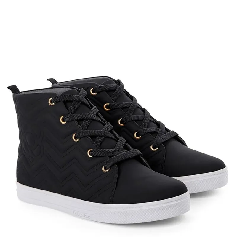 Tênis Feminino Petite Jolie Cano Alto Ruber