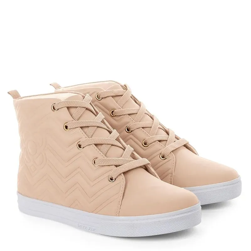 Tênis Feminino Petite Jolie Cano Alto Ruber