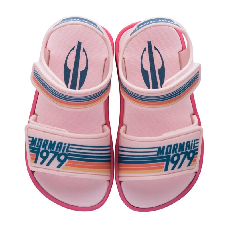 Sandalia mormaii ollie sand baby Azul-rosa 23/24