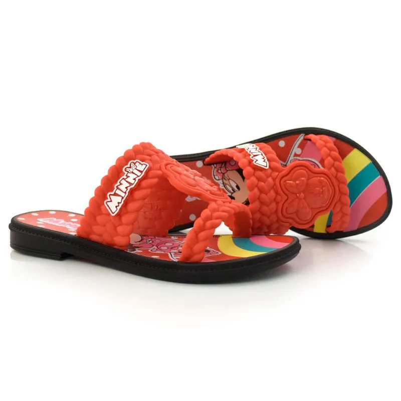 Sandália Infantil Minie com Mini Geladeira Vermelho 22491 31