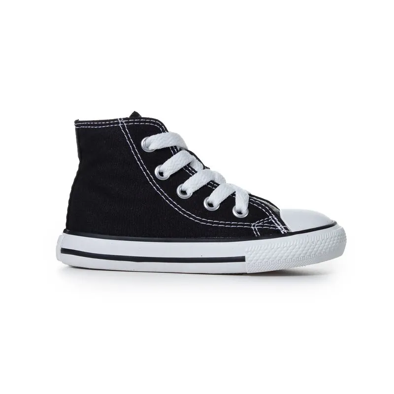 Tênis Chuck Taylor Converse All Star Infantil Canvas Preto 23