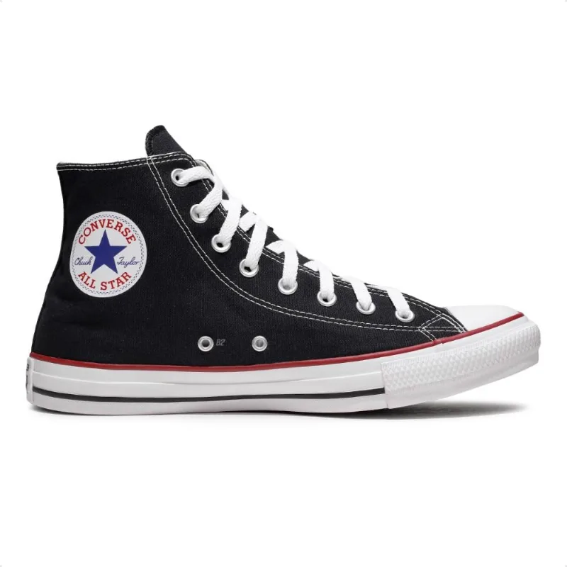 Tênis Converse Chuck Taylor All Star Cano Alto Masculino 48 / Preto / Vermelho