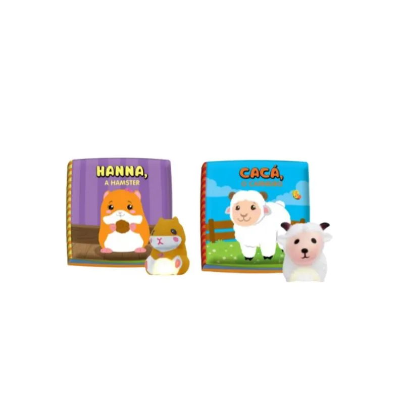 Kit Livro Tá Na Hora Do Banho Hamster E Carneiro Bebe Feliz