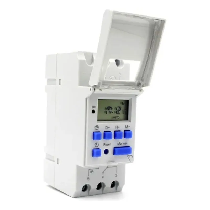 5x Temporizador Digital 16a - Digital Timer Piscina 110/220v