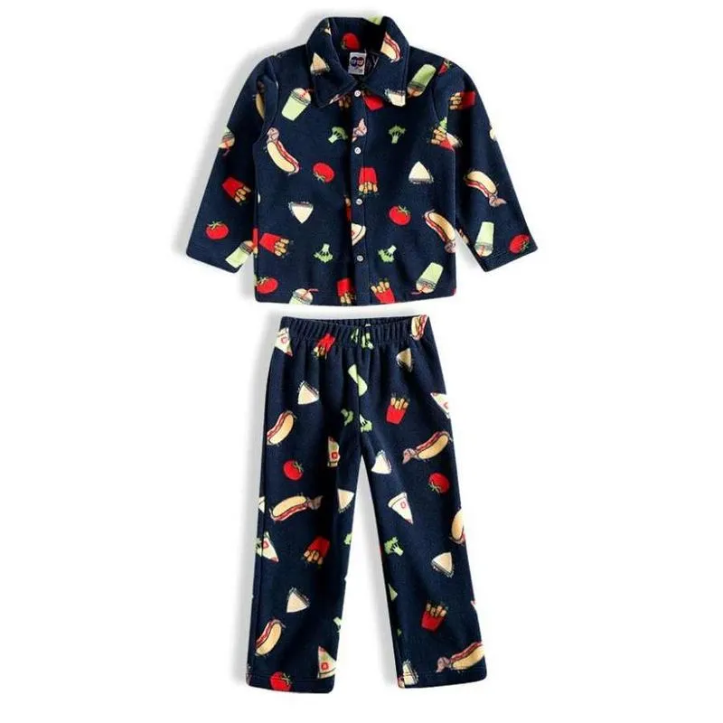 Pijama 2 peças Hot Dog-6 anos