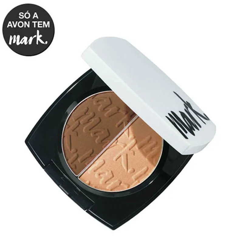 Mark. Duo Efeito Bronzeador e Iluminador 12g - Bronze Rosado
