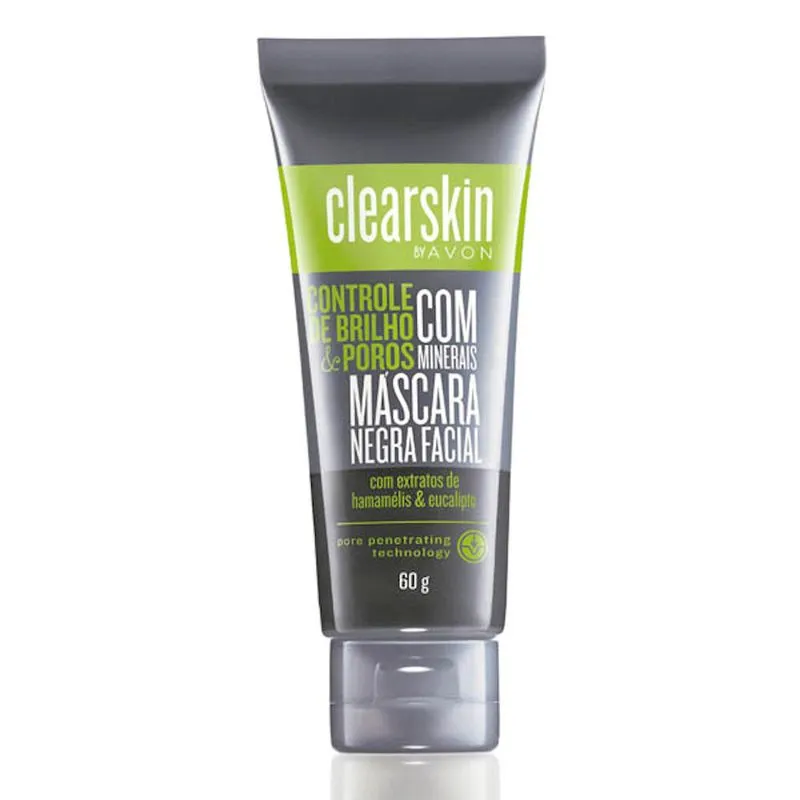 AVON CLEARSKIN MÁSCARA NEGRA 60g