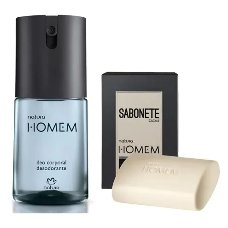 Kit Presente Natura Homem Clássico Natal25 (2itens) - Natura