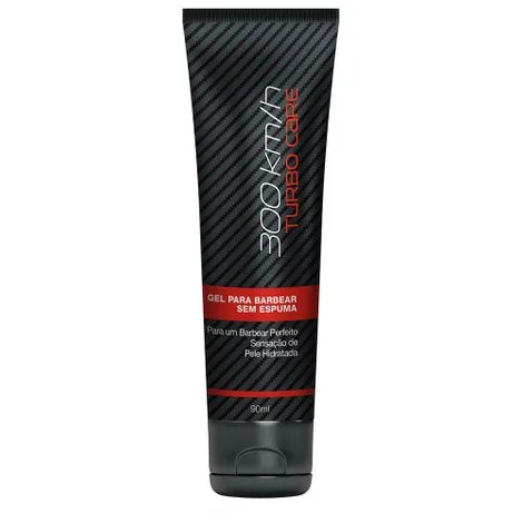 300 Km H Turbo Gel Para Barbear 90g