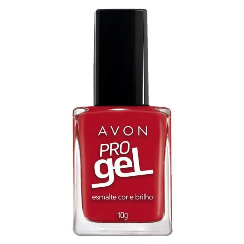 Avon Esmalte Avon Pro Gel Cor E Brilho Beijo Proibido - 10g