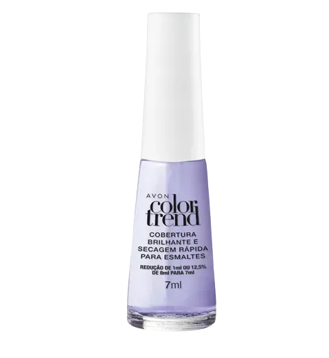Cobertura Brilhante e Secagem Rápida para Esmalte Color Trend 7ml Avon - lojaparaisodarepublica